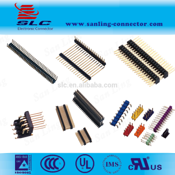 1.0/1.27/2.0/2.54mm pin header connector,single/Dual row,straight/right angle/smt,female pin header