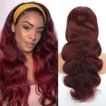 99j Headband Wig Human Hair