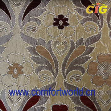 Jacquard Chenille Upholstery Fabric