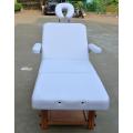 Solid wood massage beauty bed