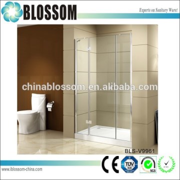 frameless glass shower wall hinge plastic shower door