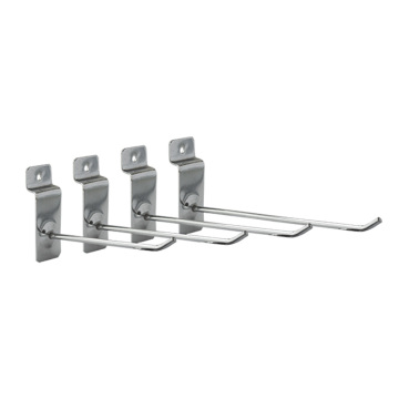 Metal Slatwall Afficher Euro Hook avec prix pour les supermarchés