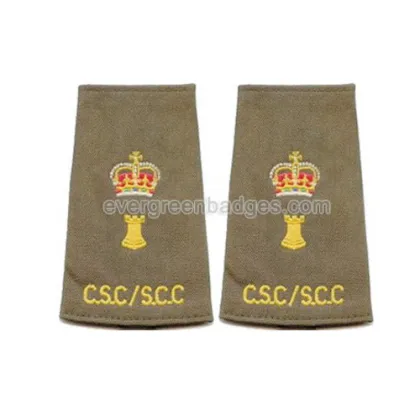 Crown Epaulet Accessories for Army