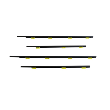 Chrome Black Window Weatherstrip for Honda CRV 2002-2006