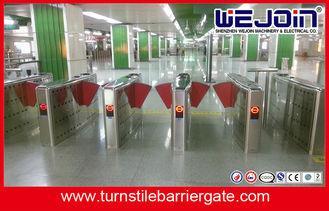 900mm Security Flap Barrier Turnstile Entry Systems Bi - di