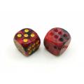 Bescon Swirled Two-tone Dice Six Sides