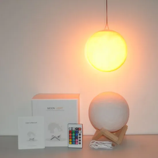 USB Rechargeable Moon Lamp - Remote Control Ceramic Moonlight