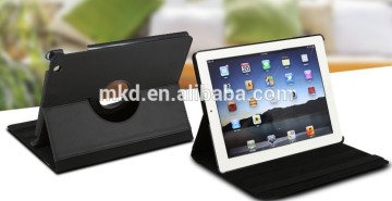 Meikeda black 360 Rotating table Case with Sublimation lid for i Pad2/3/4