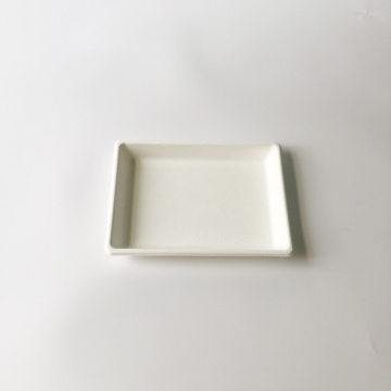 Δίσκο εξυπηρέτησης Bagasse 220x170x25mm