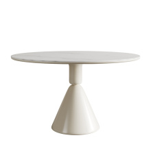 Fantastic High End New Design Dining Room Furniture Wabi-sabi Antique Round Delicate Dining Tables Supplier