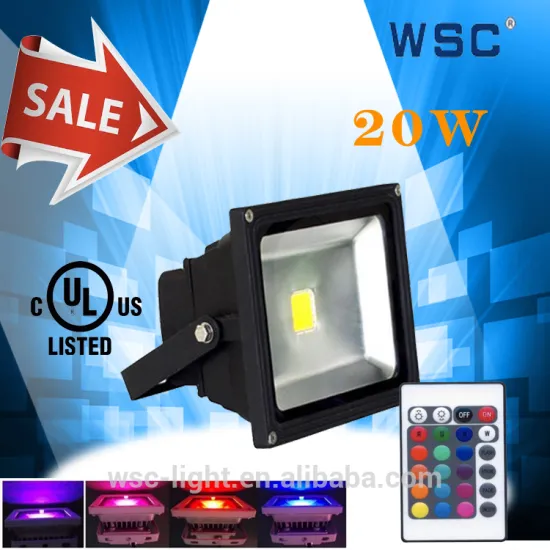 color changing 20w rgb led landscape lighting for garden