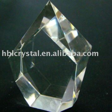 crystal blank block