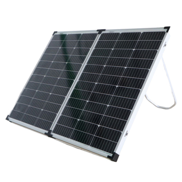 DIHE 160W Foldable Solar Panel for Camping - Lightweight with Kickstand