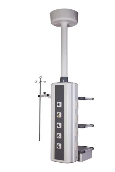 Multifunction manual medical column