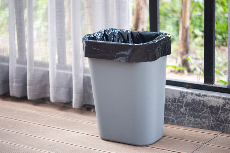 Black Color Polyethylene Trash Bag