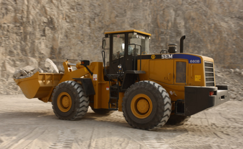 2018 New SEM660B Heavy Wheel Loader