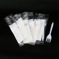 Individually Wrapped Plastic Cutlery, Forks and Spoons