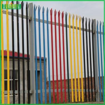 Berkualiti tinggi Galvanized Security Steel Palisade Pagar