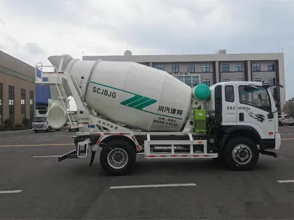 4x2 cement mixer truck for sale