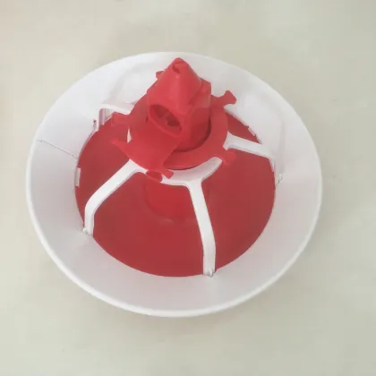 Duck Goose Automatic Feeding Pan for Poultry Duck House