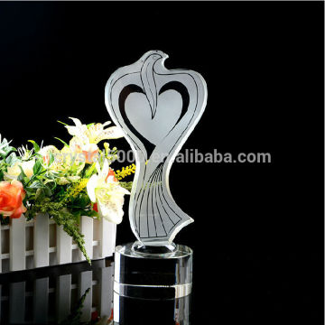 wholesale crystal glass cheap trophy awards
