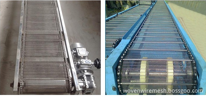 uses of wire mesh belt