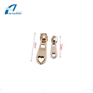 Ukuran Kecil Peach Heart Design Bag Hardware