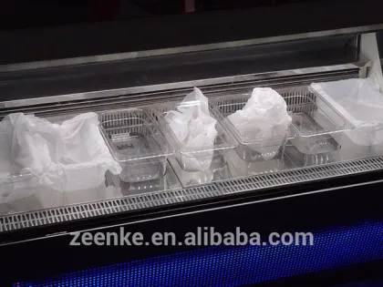 Portable Ice Cream Display Freezer/Horizontal Display Freezer