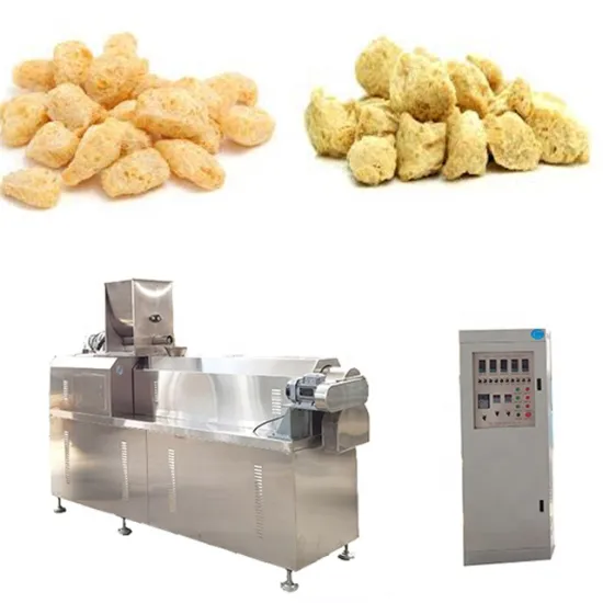 Twin Screw Soy Protein Extruder Machine for Vegetable Meat Making