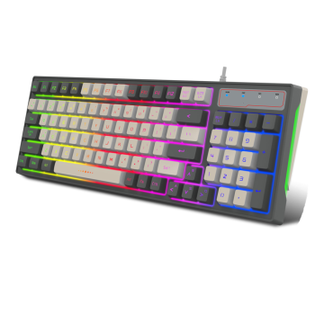 Teclado de juego compacto mecánico 96 Key con RGB