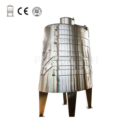 Stainless Steel Conical Fermenter for Red Wine - Winery Equipment
