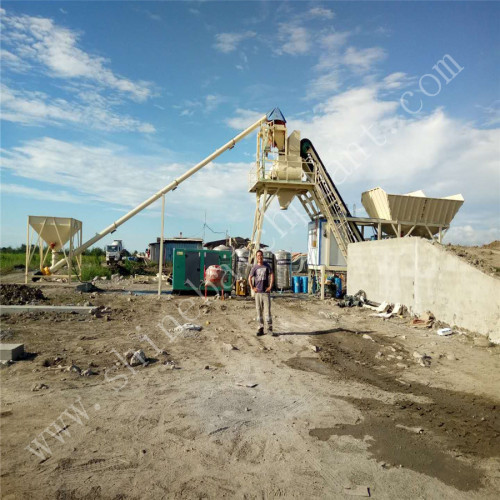 필리핀의 모바일 콘크리트 배치 공장 비용