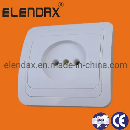 Euro Wall Socket Double Plug