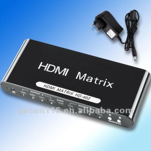 HDMI MATRIX 4 to 2 HD-402/4X2 HDMI Matrix