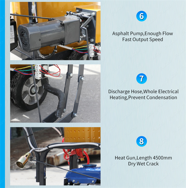 hand asphalt crack sealing machine