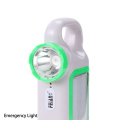 Luz de emergência multifonte de energia recarregável portátil