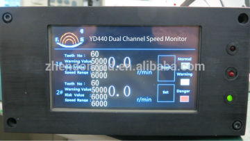YD440 Dual Channel Rotation Speed Monitor