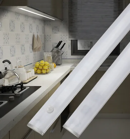 12V Indoor Kitchen Under Cabinet Closet Wardrobe PIR Motion Sensor LED Light