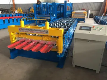 Designing different profile roofing sheet machine