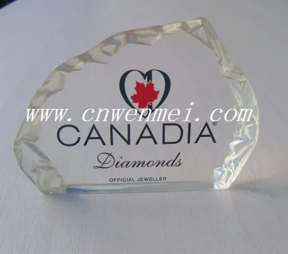 Acrylic Banner Awards plexiglas award