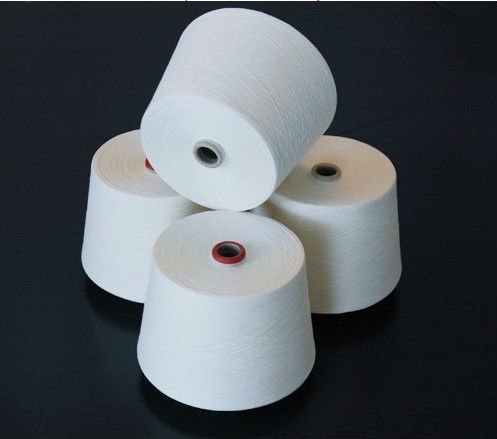 Spun yard for textile industry