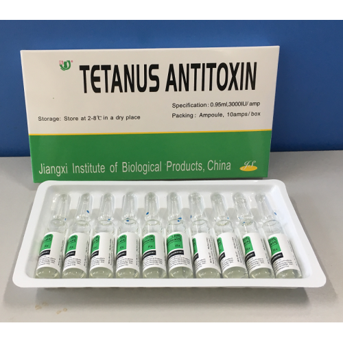 3000IU Solución antitoxina tetánica Rx