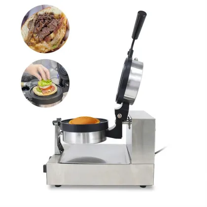 UFO Burger Panini Press: Electrical Sandwich Grill for Waffles and Burgers