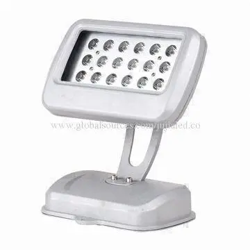 High-efficiency/High-brightness 300W LED Floodlight, 100-240V AC Input Voltage, 50/60Hz Frequency