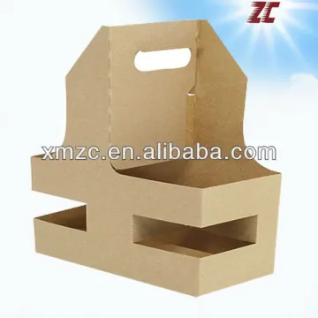 Hight Quality Factory Direct Sale Kraft Paper Cup Carrier, Cup Holder