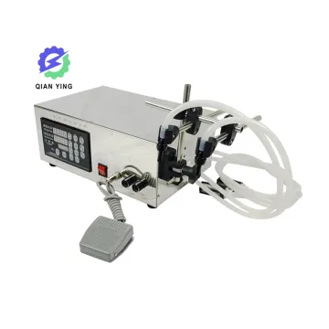Mini Semi-Automatic Cream Filling Machine for Thick Liquids - Small Bottle Liquid filler
