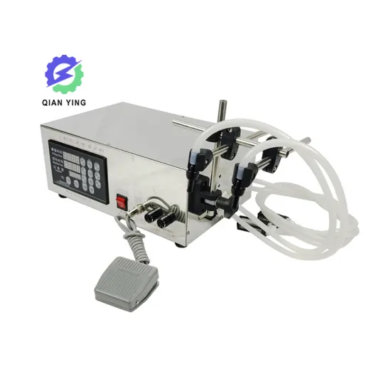 Mini Semi-Automatic Cream Filling Machine for Thick Liquids - Small Bottle Liquid filler
