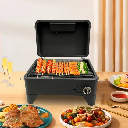 Outdoor Barbecue Oven Grill Rack Portable Folding Type camping gas Barbecue Grills