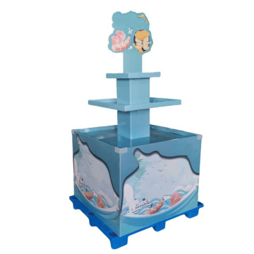 Modern Corrugated Paper Pile Holder PVC Snow Foam