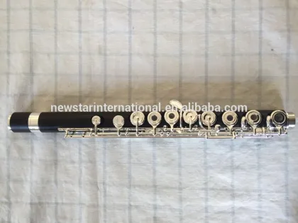 ebony flute professional flute ,musical instrument flute